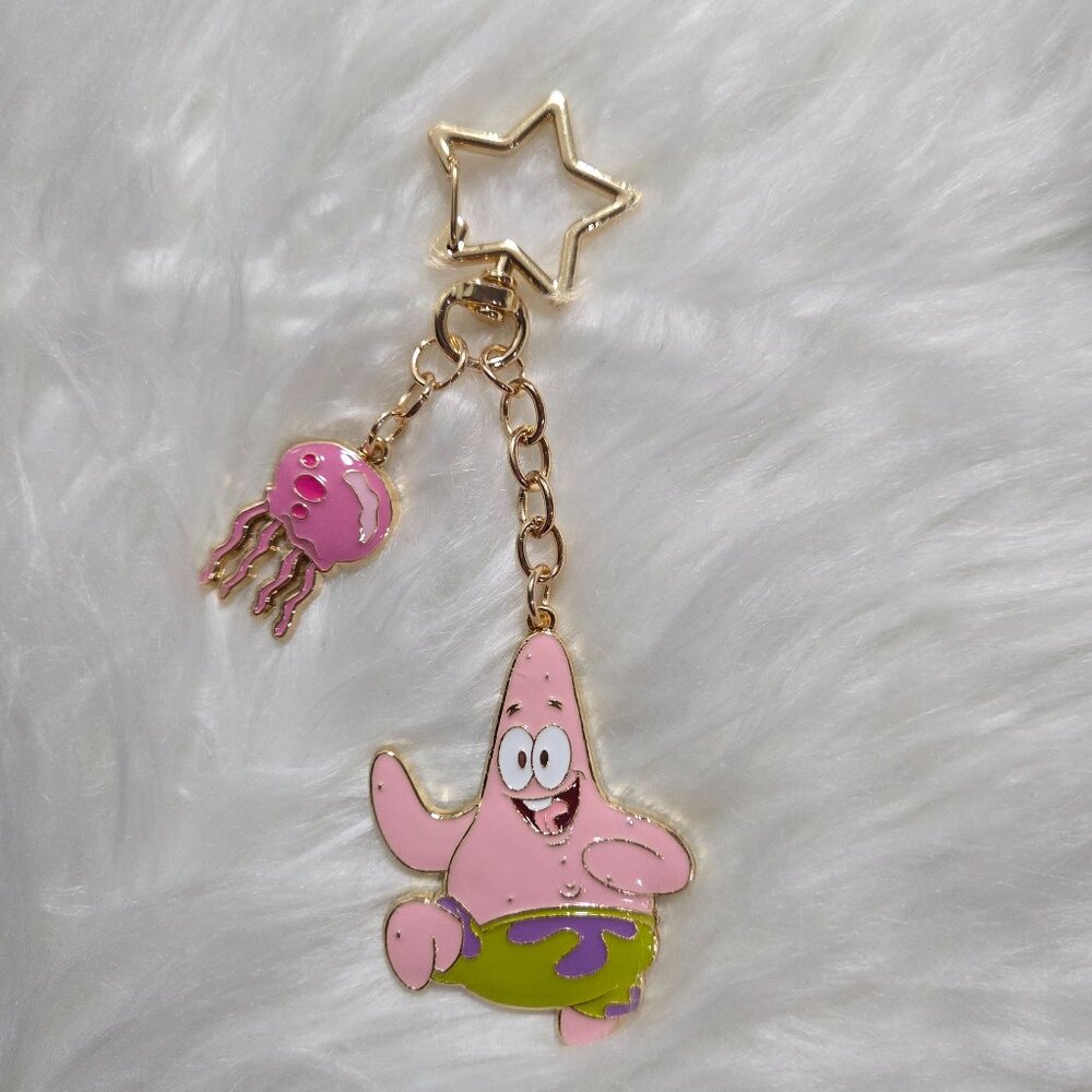 Spongebob & Patrick Keychain Set - image 8